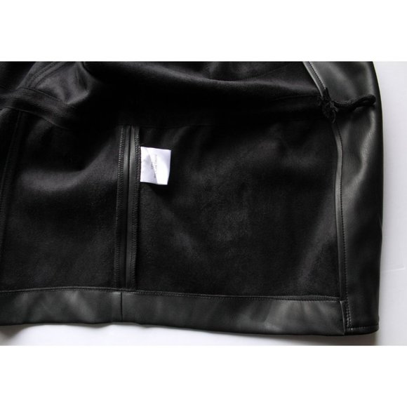 The Frankie Shop Ines Faux Leather Cargo Vest Black Size XS/S - Picture 9 of 9